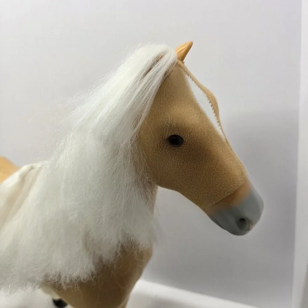 Retired American Girl Palomino Horse Pony Doll Pet Accessory Fits 18” Dolls